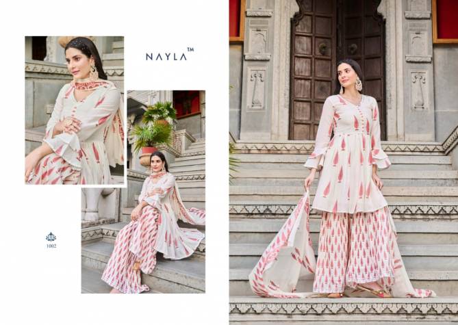 Noor By Nayla 1001-1006 ReadyMade Sharara Suits Catalog